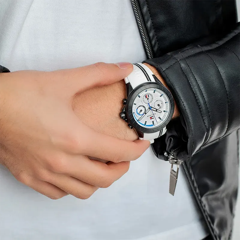 Tommy Hilfiger Aiden Multifunction White Men’s Watch- 1791862
